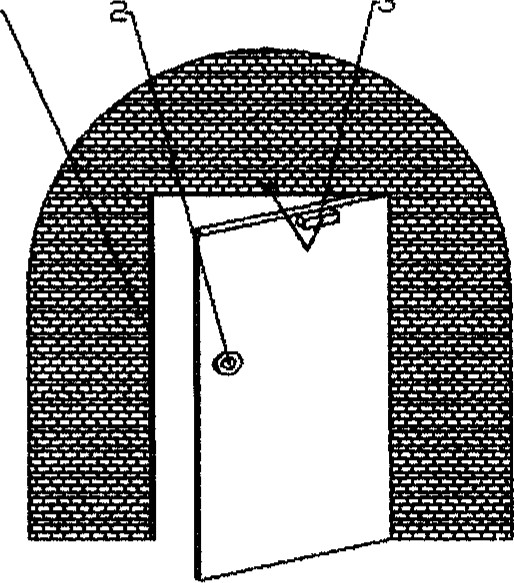 鐵質(zhì)單向風(fēng)門(mén)